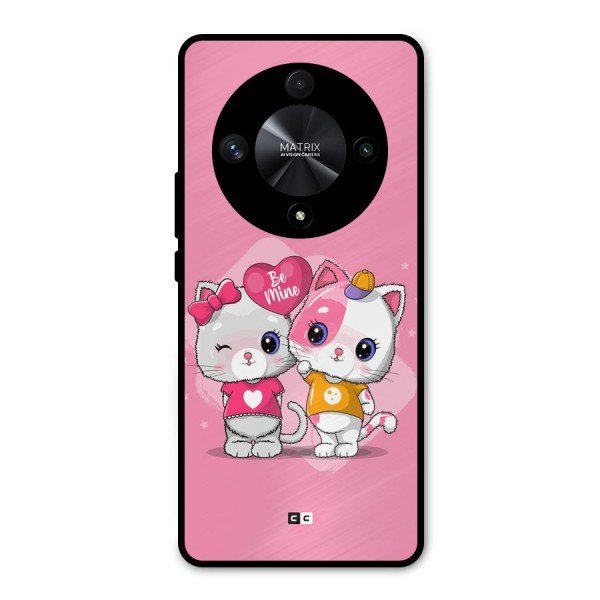 Cute Be Mine Metal Back Case for Honor X9b