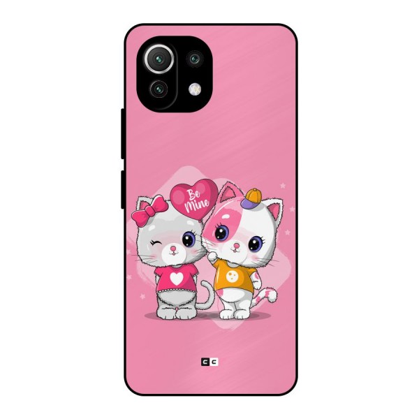 Cute Be Mine Metal Back Case for Mi 11 Lite