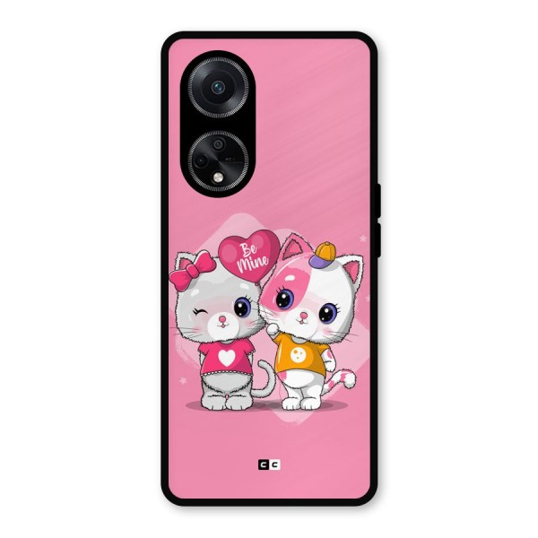 Cute Be Mine Metal Back Case for Oppo F23