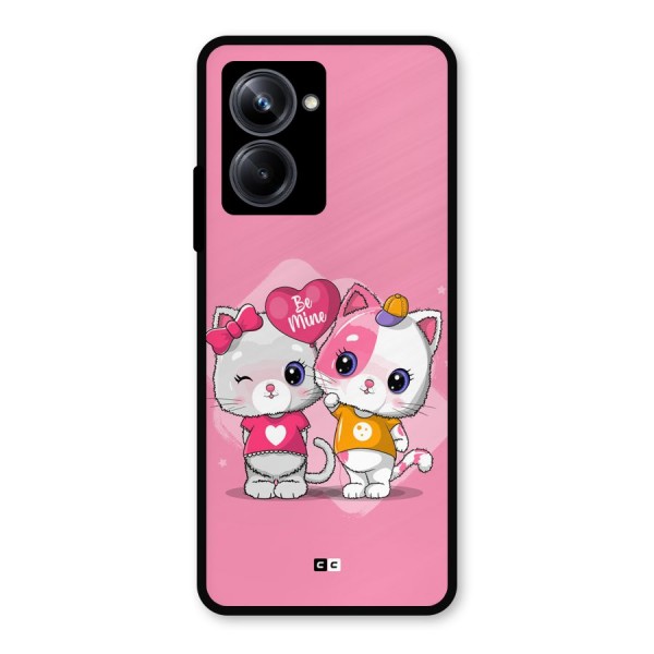 Cute Be Mine Metal Back Case for Realme 10 Pro