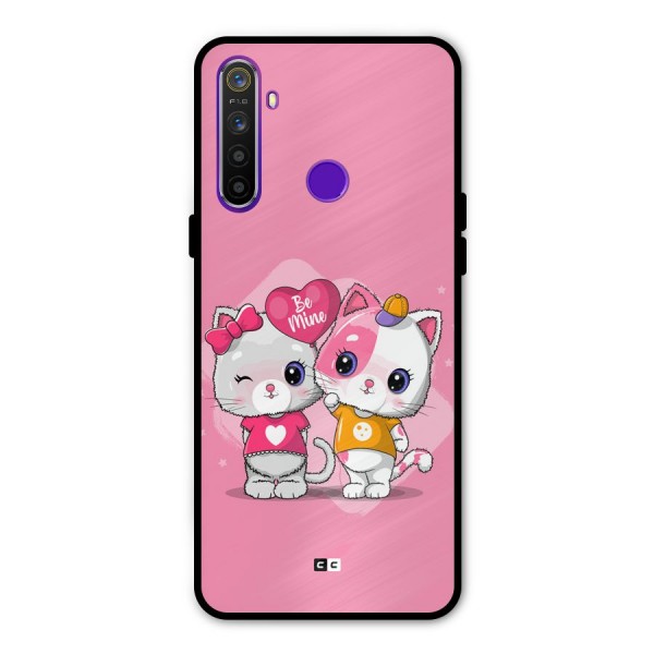 Cute Be Mine Metal Back Case for Realme 5i