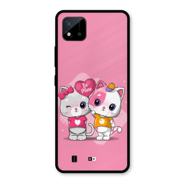 Cute Be Mine Metal Back Case for Realme C11 2021