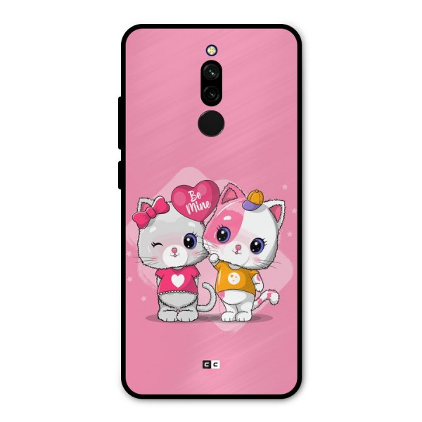 Cute Be Mine Metal Back Case for Redmi 8