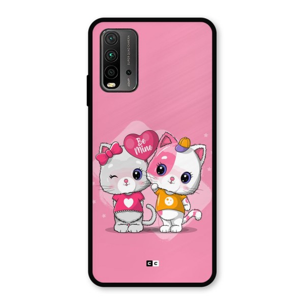 Cute Be Mine Metal Back Case for Redmi 9 Power