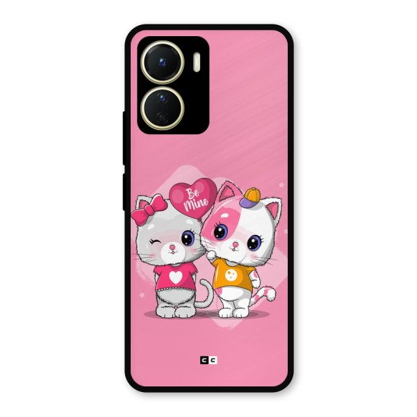 Cute Be Mine Metal Back Case for Vivo T2x