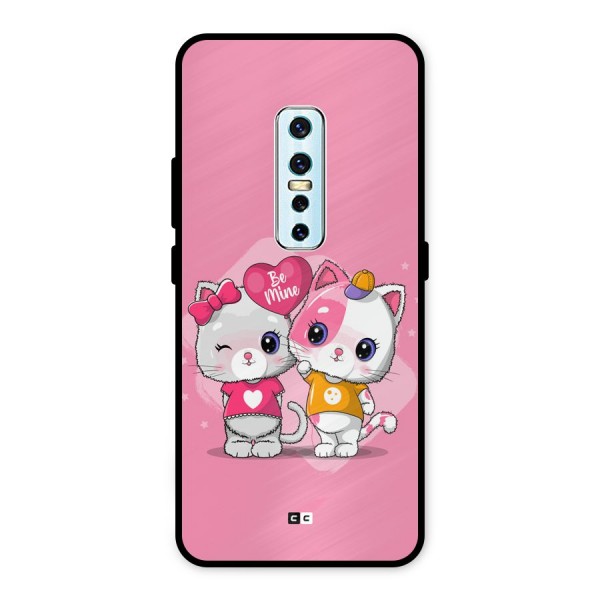 Cute Be Mine Metal Back Case for Vivo V17 Pro