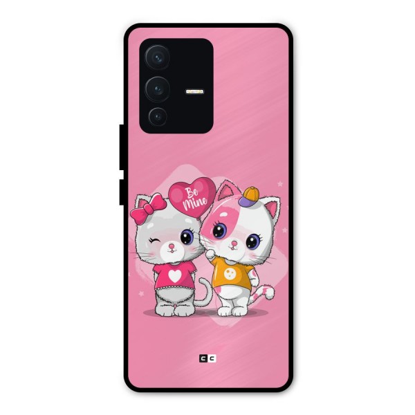 Cute Be Mine Metal Back Case for Vivo V23 Pro