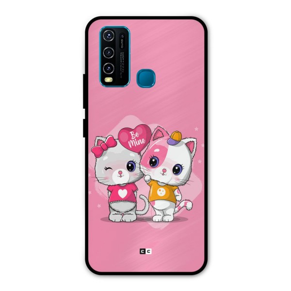 Cute Be Mine Metal Back Case for Vivo Y50