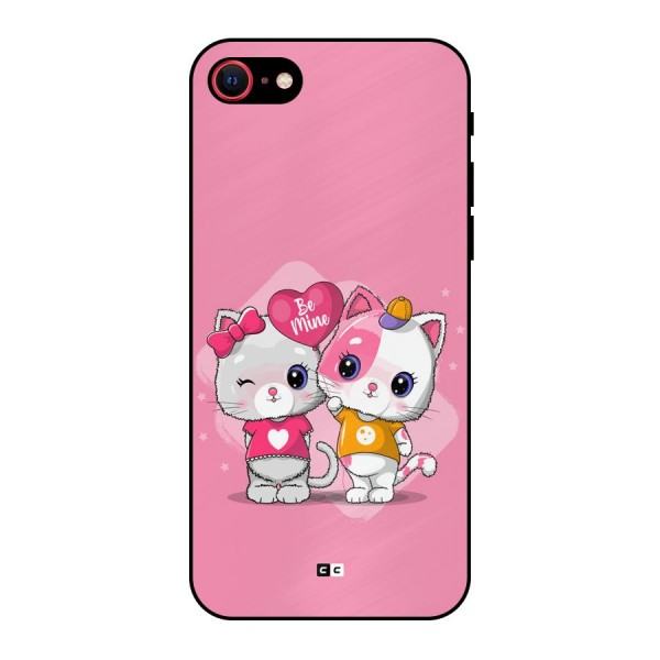 Cute Be Mine Metal Back Case for iPhone 8