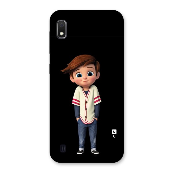 Cute Boy Tim Back Case for Galaxy A10