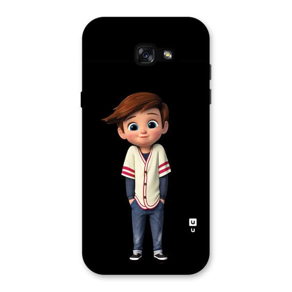 Cute Boy Tim Back Case for Galaxy A7 (2017)