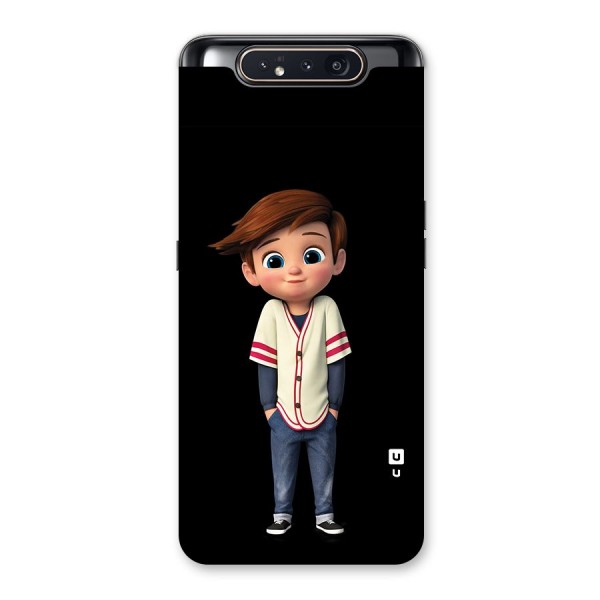 Cute Boy Tim Back Case for Galaxy A80