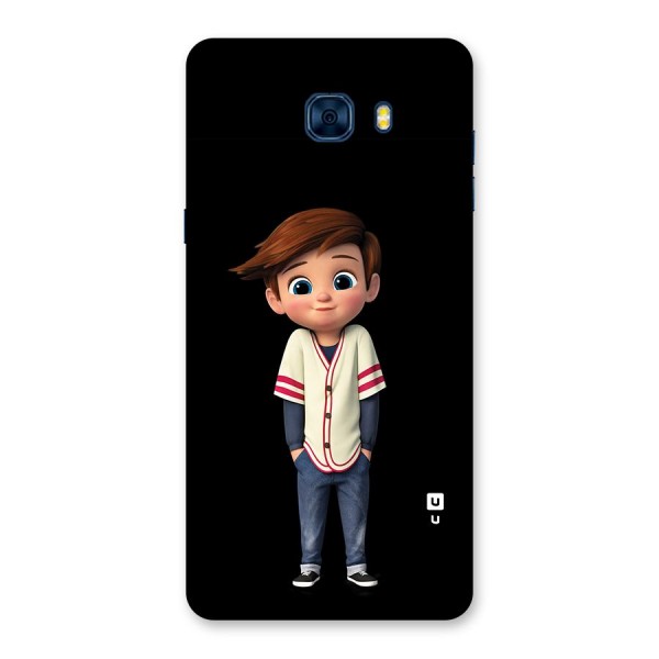 Cute Boy Tim Back Case for Galaxy C7 Pro