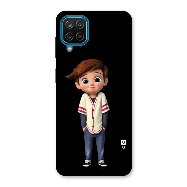 Cute Boy Tim Back Case for Galaxy F12