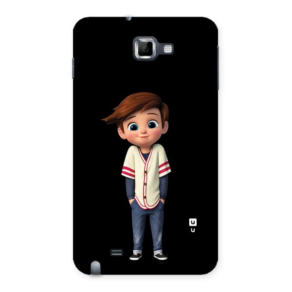 Cute Boy Tim Back Case for Galaxy Note