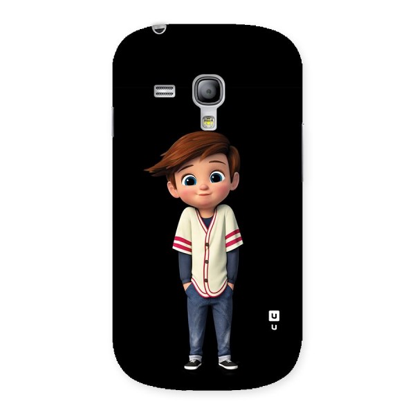 Cute Boy Tim Back Case for Galaxy S3 Mini