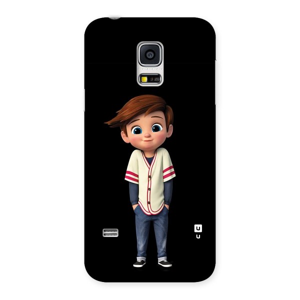 Cute Boy Tim Back Case for Galaxy S5 Mini