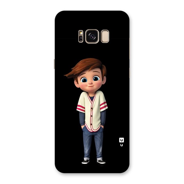 Cute Boy Tim Back Case for Galaxy S8 Plus