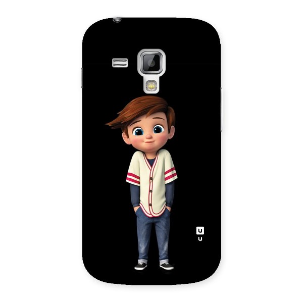 Cute Boy Tim Back Case for Galaxy S Duos