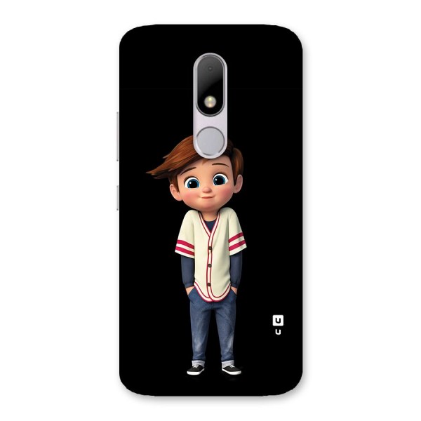 Cute Boy Tim Back Case for Moto M