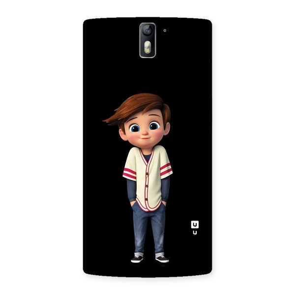 Cute Boy Tim Back Case for One Plus One