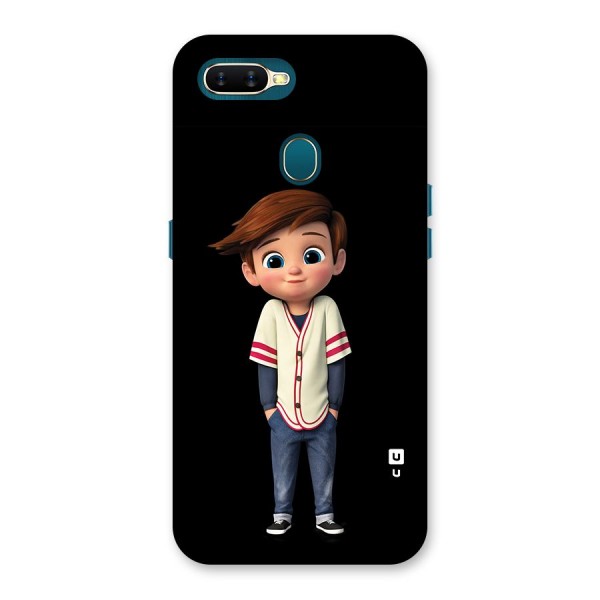 Cute Boy Tim Back Case for Oppo A7