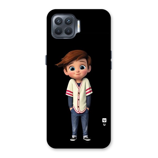 Cute Boy Tim Back Case for Oppo F17 Pro