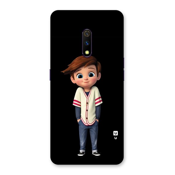 Cute Boy Tim Back Case for Realme X