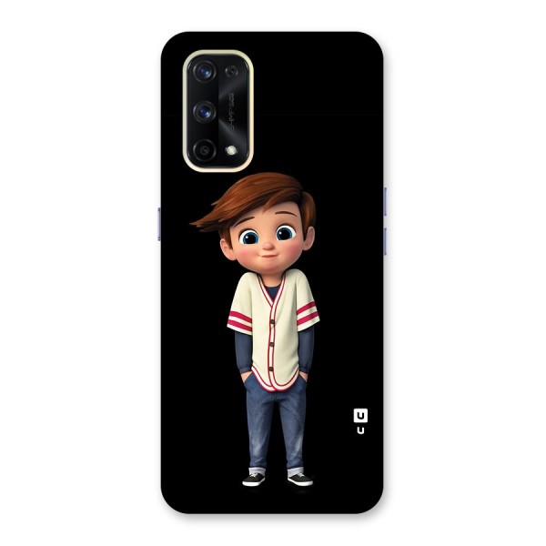 Cute Boy Tim Glass Back Case for Realme X7 Pro