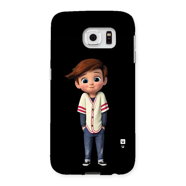 Cute Boy Tim Back Case for Samsung Galaxy S6