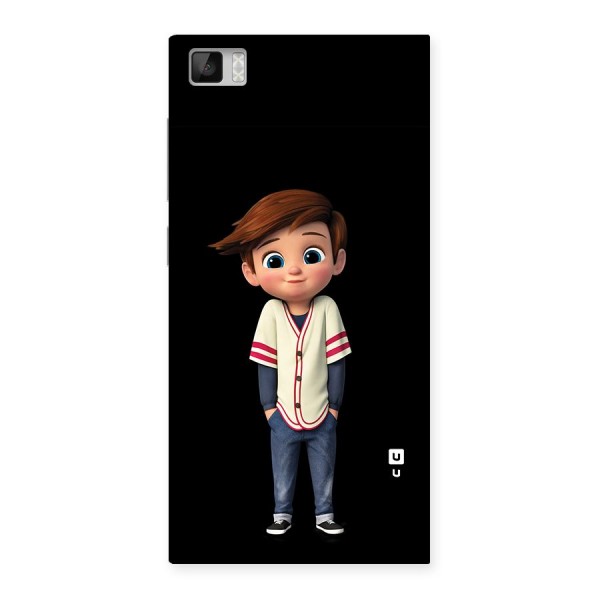 Cute Boy Tim Back Case for Xiaomi Mi3