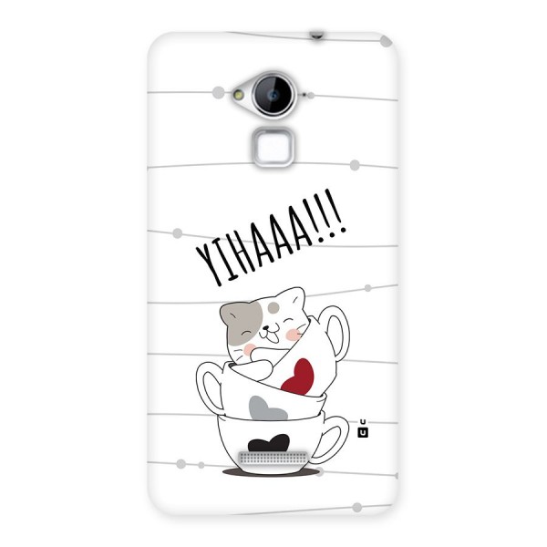 Cute Cat Cup Back Case for Coolpad Note 3