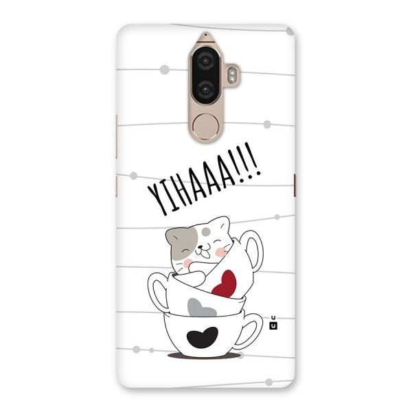 Cute Cat Cup Back Case for Lenovo K8 Note