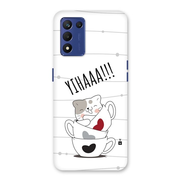 Cute Cat Cup Back Case for Realme 9 5G Speed