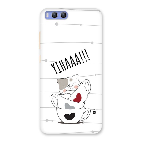 Cute Cat Cup Back Case for Xiaomi Mi 6