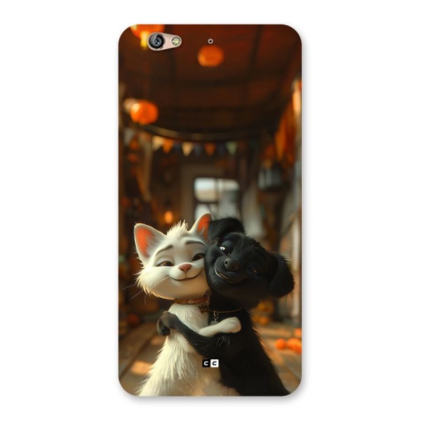 Cute Cat Dog Back Case for Gionee S6