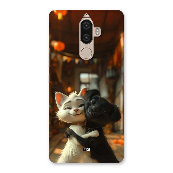 Cute Cat Dog Back Case for Lenovo K8 Note