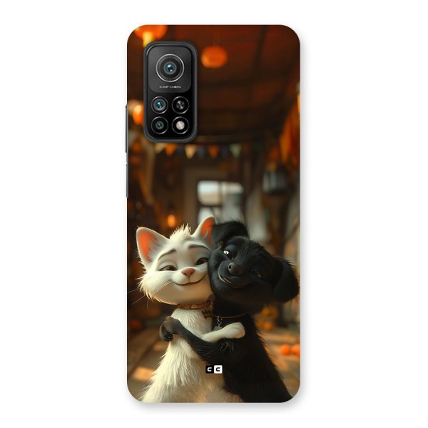 Cute Cat Dog Back Case for Mi 10T Pro 5G