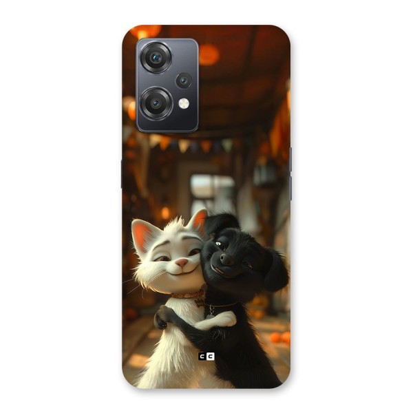 Cute Cat Dog Back Case for OnePlus Nord CE 2 Lite 5G