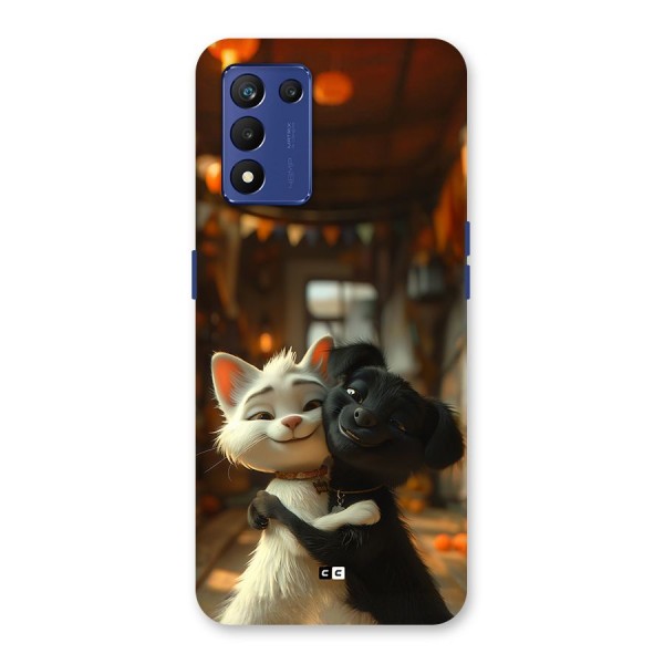 Cute Cat Dog Back Case for Realme 9 5G Speed