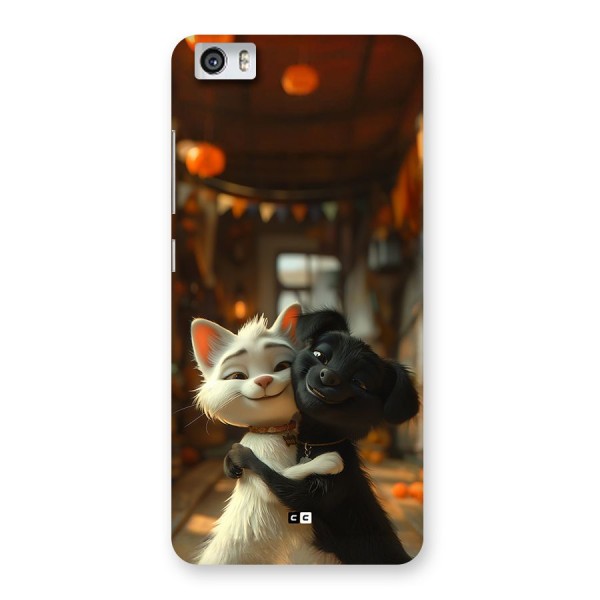 Cute Cat Dog Back Case for Redmi Mi 5