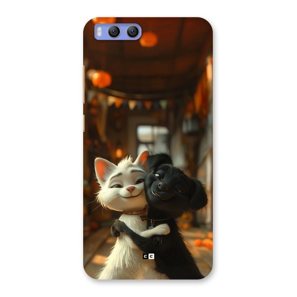 Cute Cat Dog Back Case for Xiaomi Mi 6