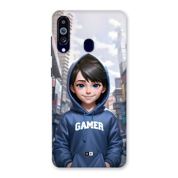 Cute Gamer Back Case for Galaxy A60