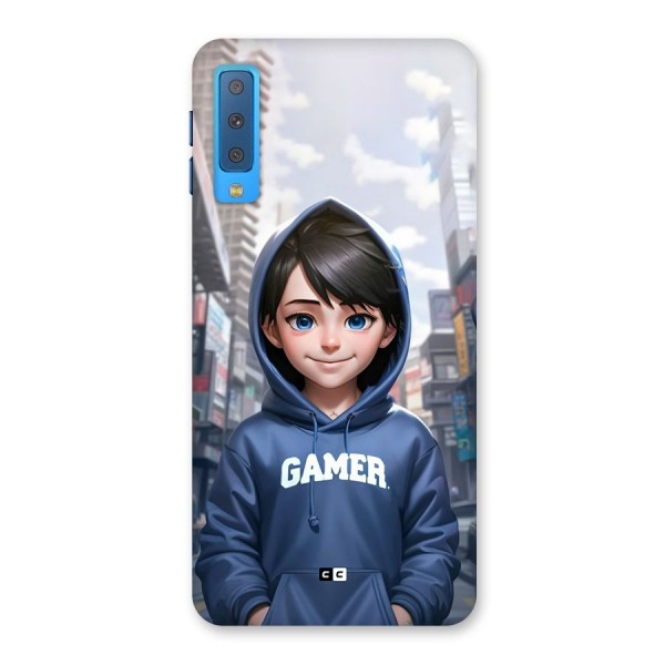 Cute Gamer Back Case for Galaxy A7 (2018)