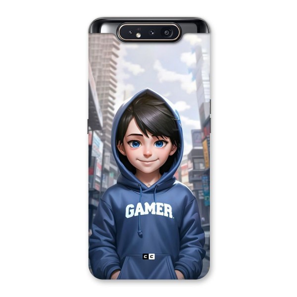 Cute Gamer Back Case for Galaxy A80