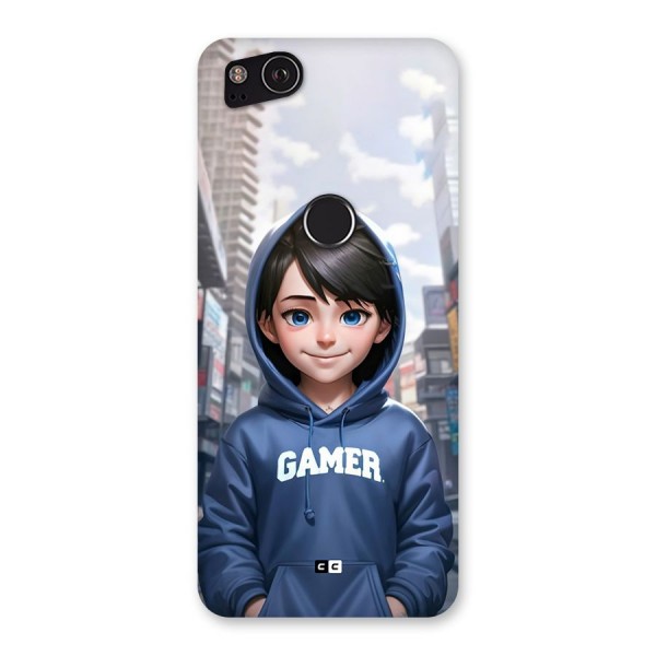 Cute Gamer Back Case for Google Pixel 2