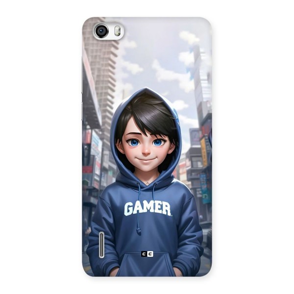 Cute Gamer Back Case for Honor 6