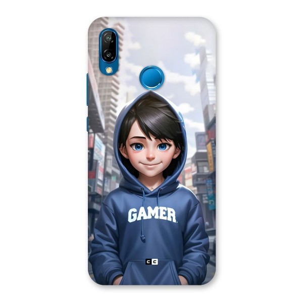 Cute Gamer Back Case for Huawei P20 Lite