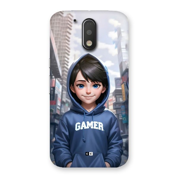 Cute Gamer Back Case for Moto G4