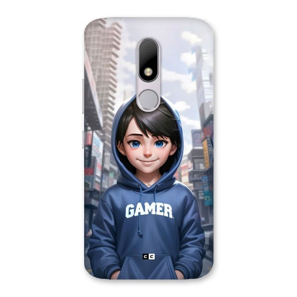 Cute Gamer Back Case for Moto M